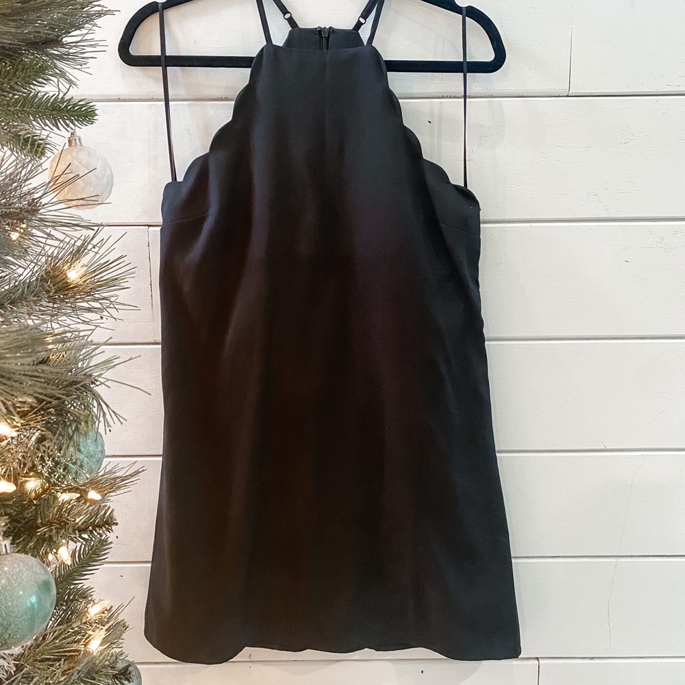 Lulus black mini dress
